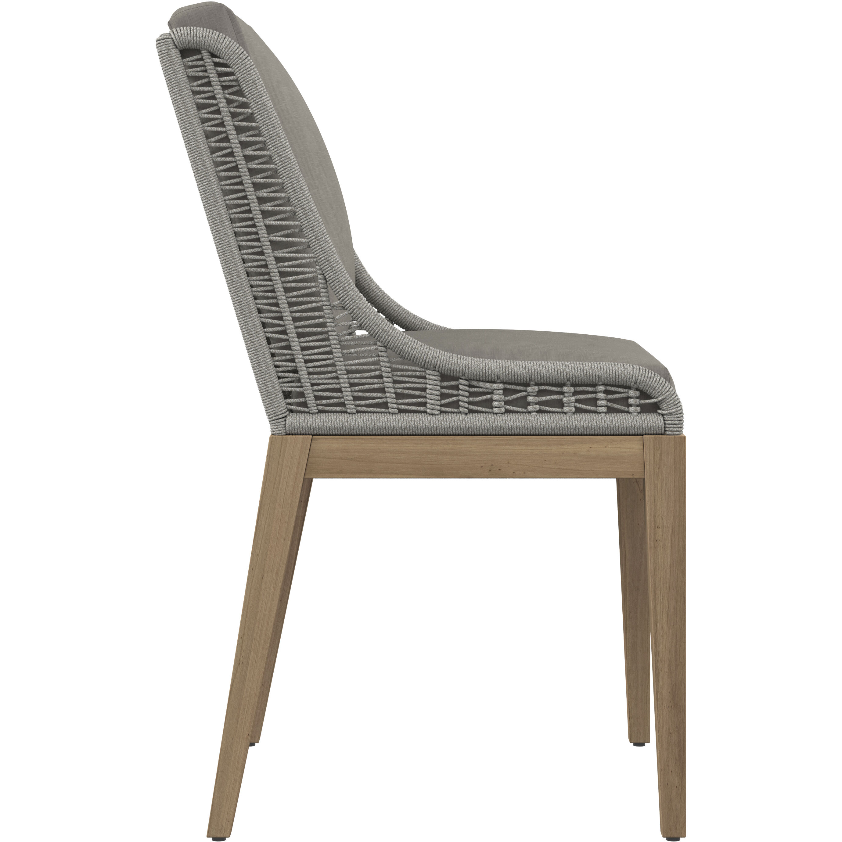 Sorrento Natural / Palazzo Taupe Outdoor Dining Chair
